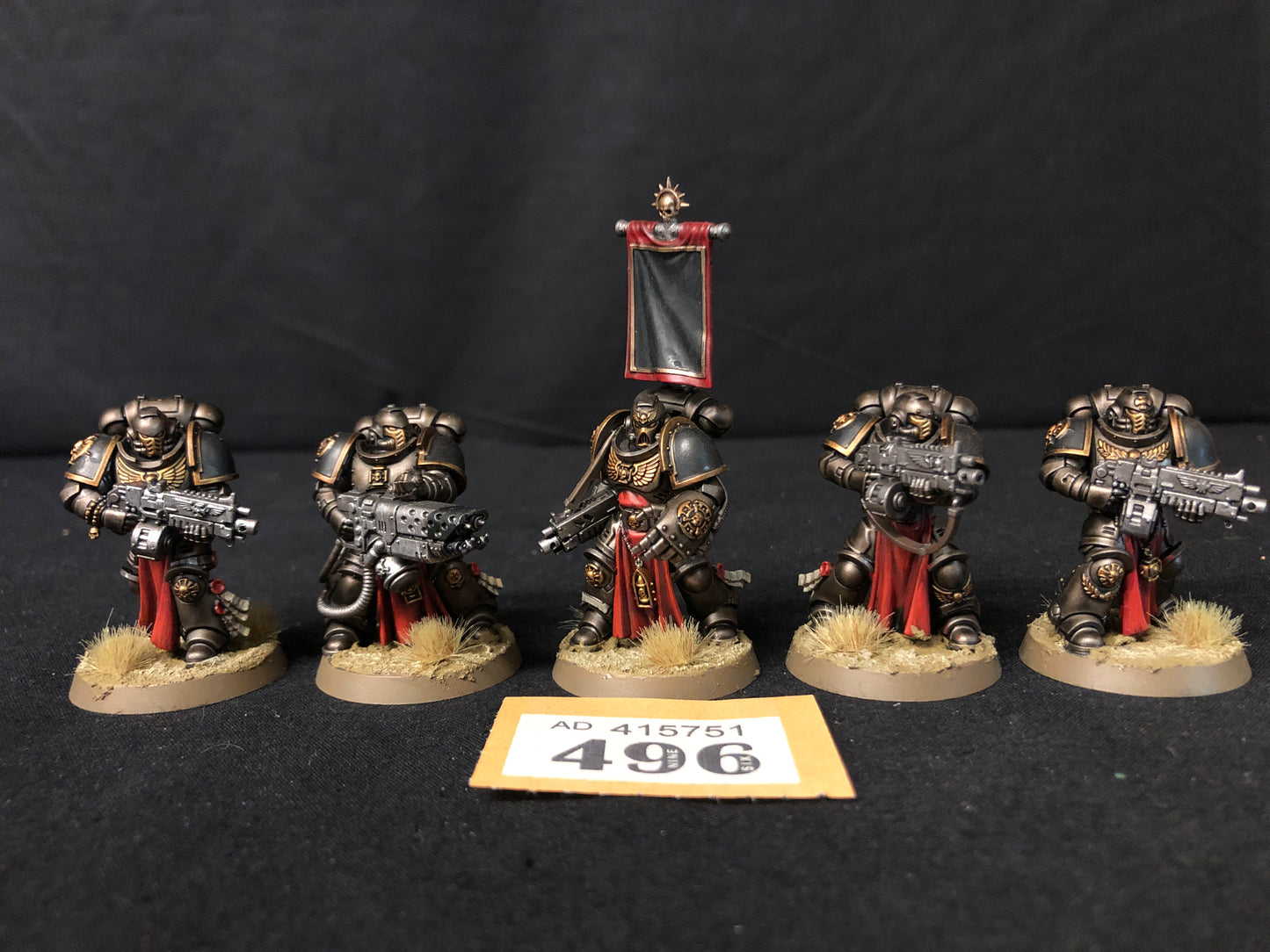 5x Primaris Sternguard Veterans #496 Well Painted Space Marines Warhammer 40k