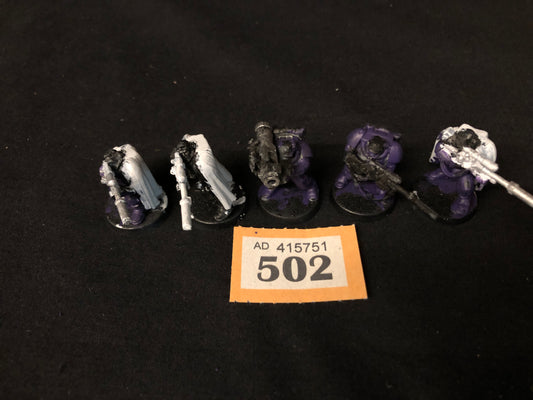 5x Scouts OOP #502 Space Marines Warhammer 40k