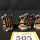 3x Black Guard OOP #505 Mordor MESBG LOTR Warhammer 40k