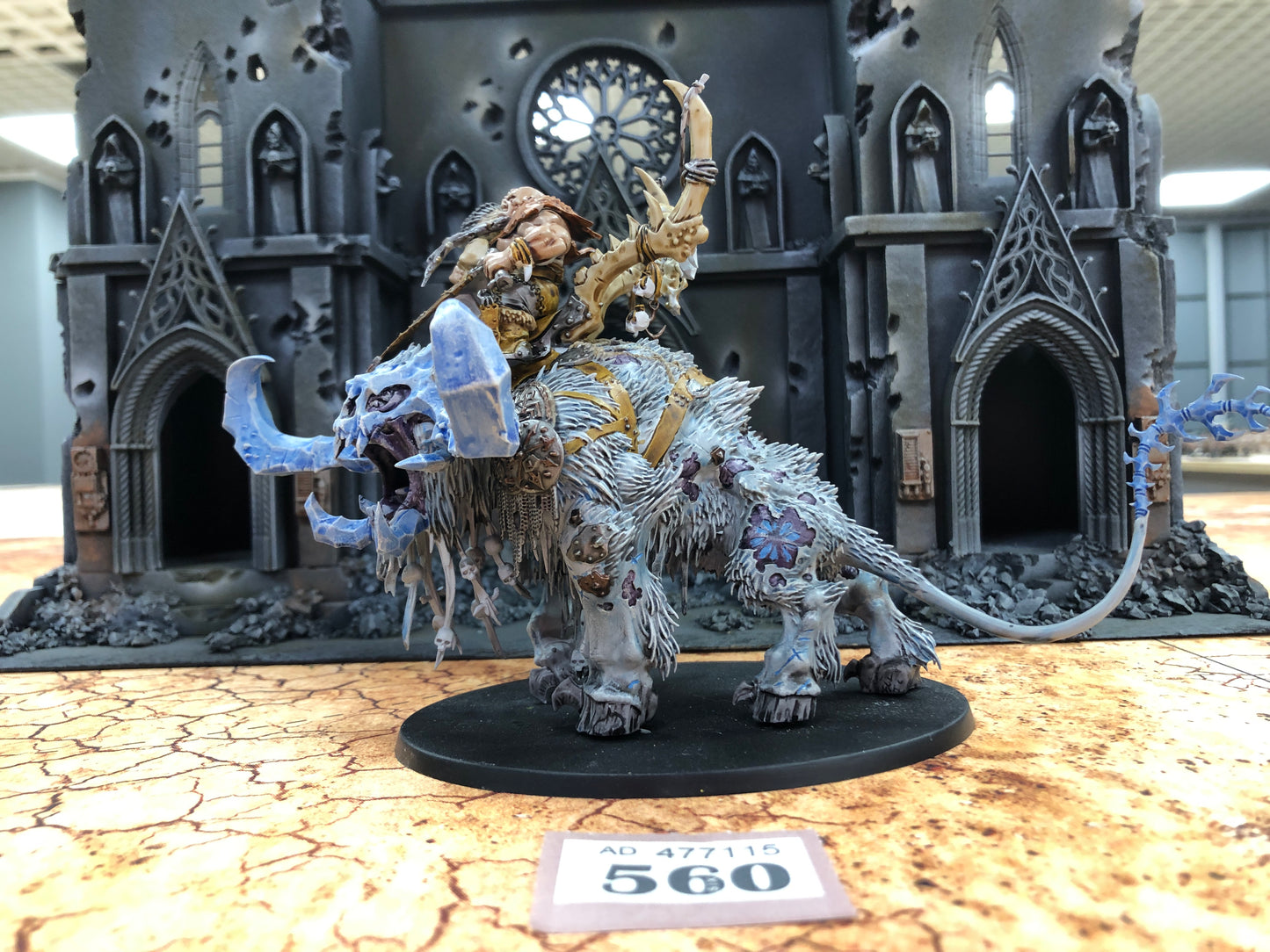 Frostlord on Stonehorn #560 Ogor Mawtribes AOS Warhammer 40k