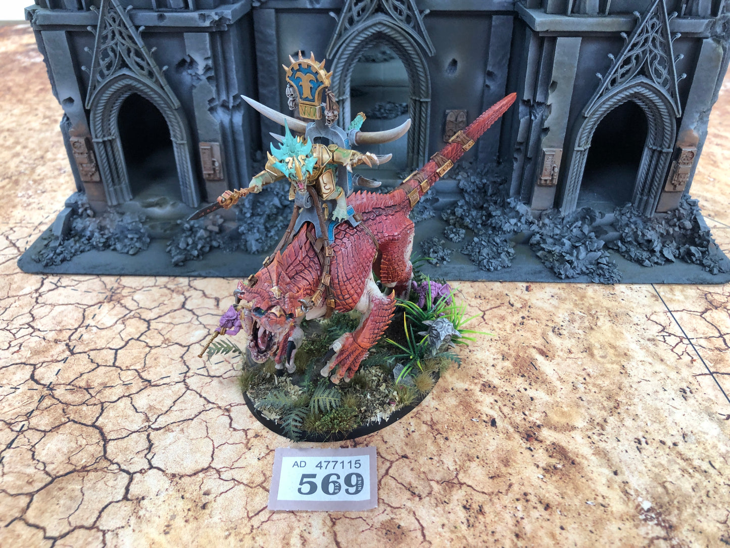 Carnosaur #569 VERY Well Painted Seraphon AOS Warhammer 40k