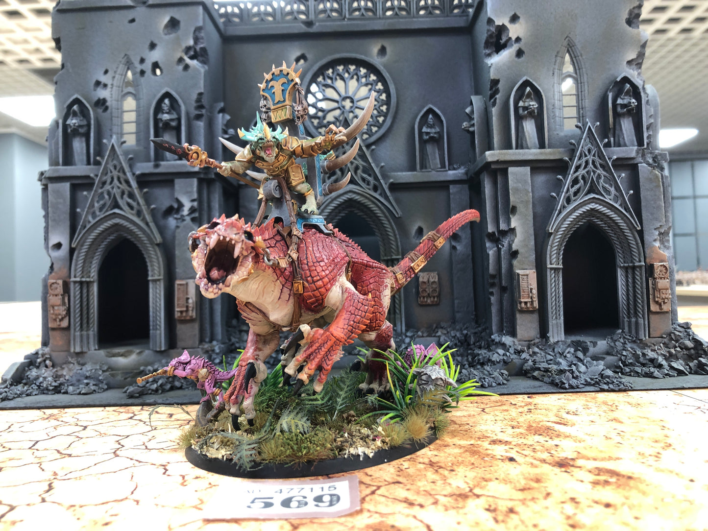 Carnosaur #569 VERY Well Painted Seraphon AOS Warhammer 40k