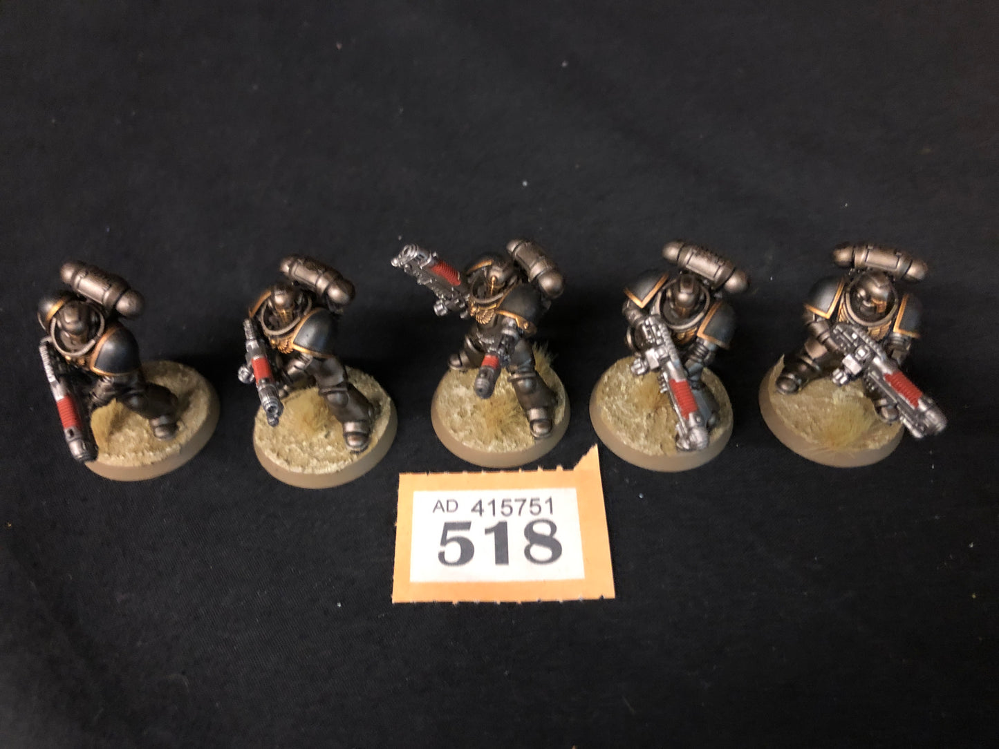 5x Primaris Hellblasters #518 Well Painted Space Marines Warhammer 40k