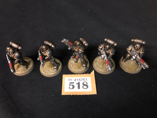 5x Primaris Hellblasters #518 Well Painted Space Marines Warhammer 40k