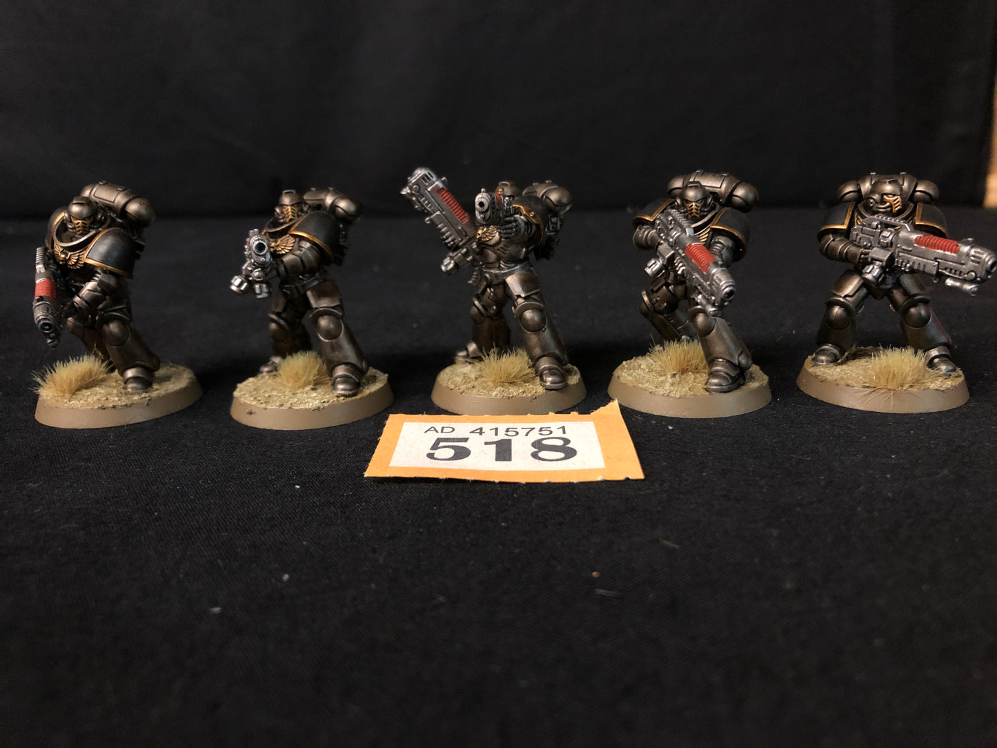 5x Primaris Hellblasters #518 Well Painted Space Marines Warhammer 40k