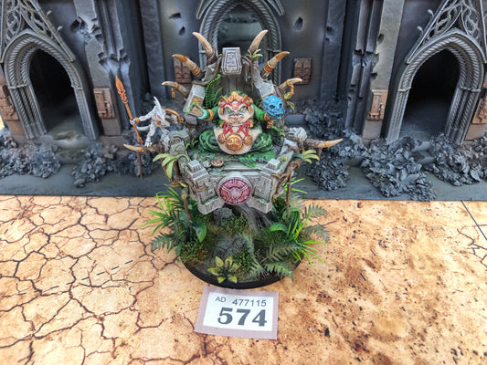 Slann Starmaster #574 VERY Well Painted Seraphon AOS Warhammer 40k