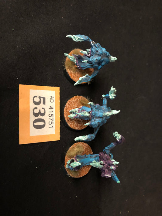 3x Flamers of Tzeentch #530 Well Painted Chaos Daemons AOS  Warhammer 40k