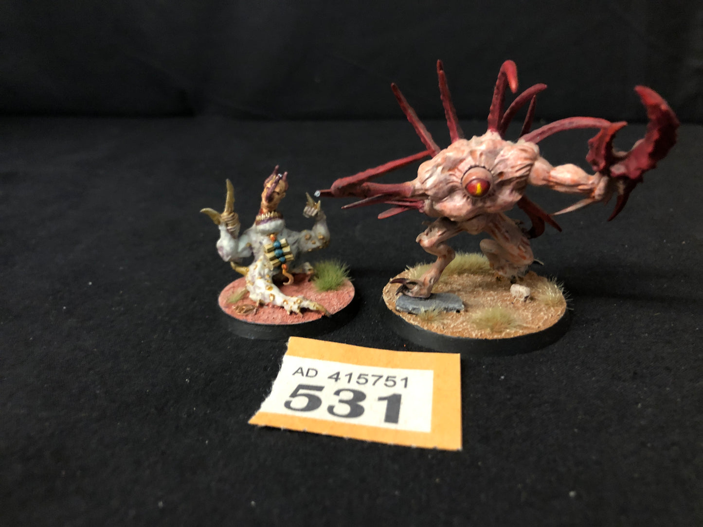 2x Chaos Spawn Kitbash #531 Chaos Space Marines Warhammer 40k AOS