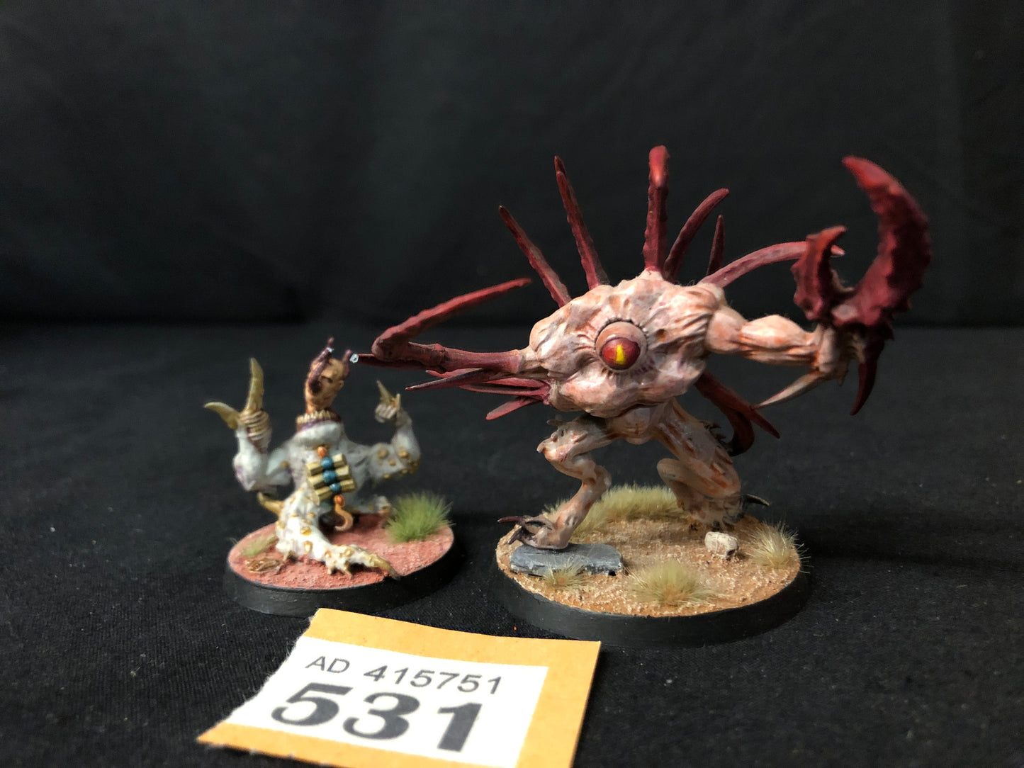 2x Chaos Spawn Kitbash #531 Chaos Space Marines Warhammer 40k AOS