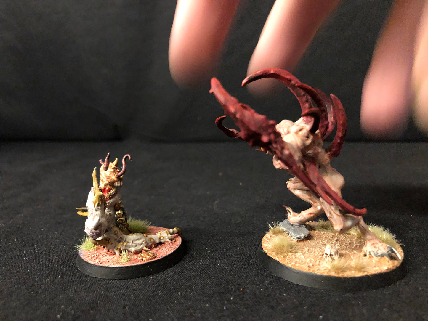 2x Chaos Spawn Kitbash #531 Chaos Space Marines Warhammer 40k AOS