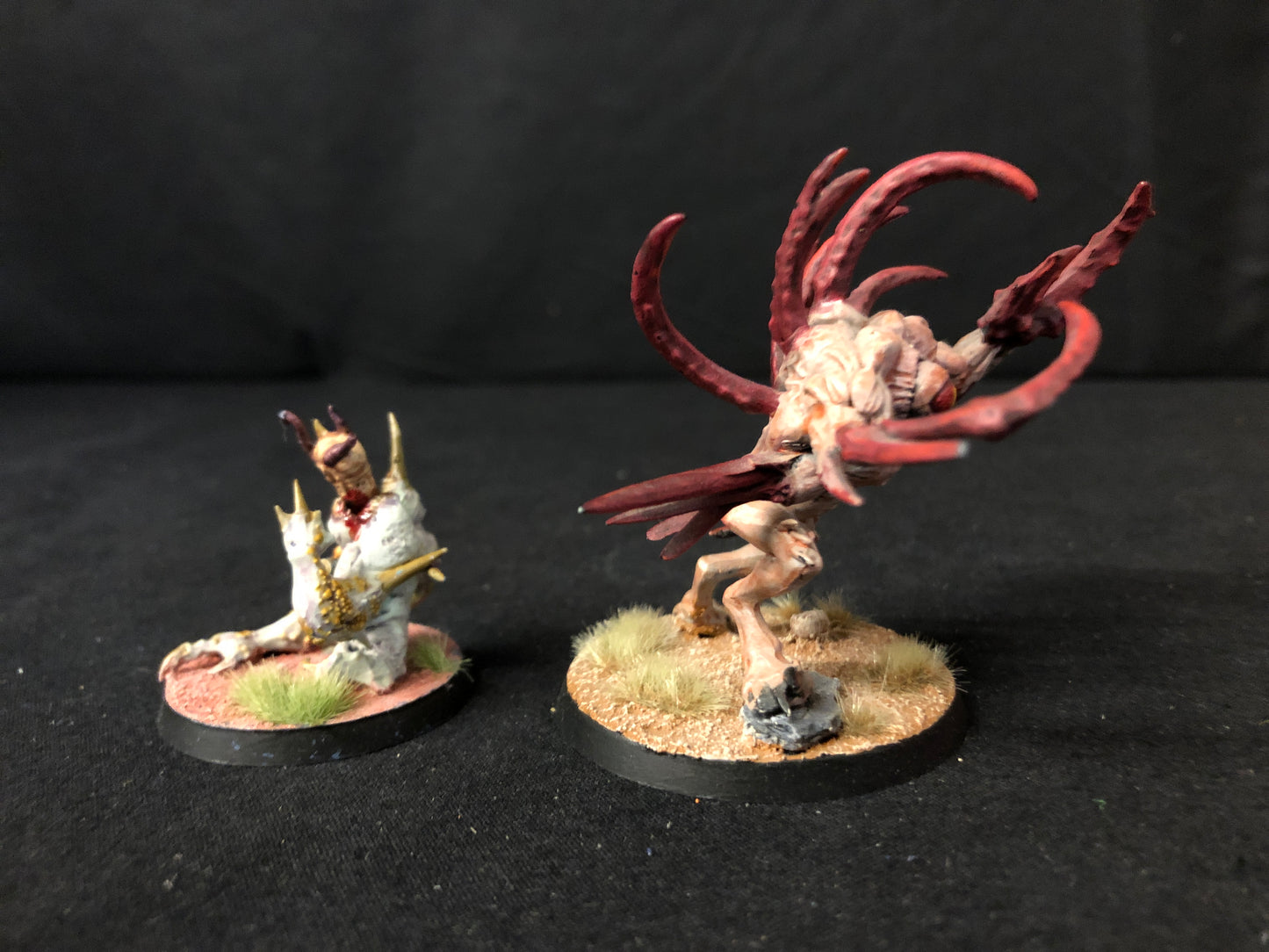 2x Chaos Spawn Kitbash #531 Chaos Space Marines Warhammer 40k AOS