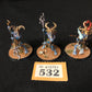 3x Tzaangor Enlightened  #532 VERY Well Painted Disciples of Tzeentch AOS Warhammer 40k