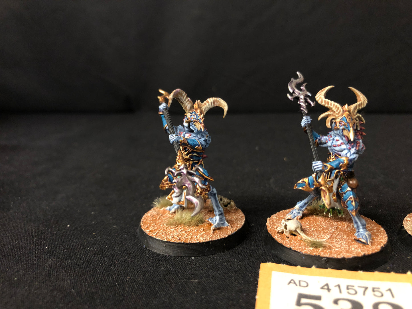 3x Tzaangor Enlightened  #532 VERY Well Painted Disciples of Tzeentch AOS Warhammer 40k