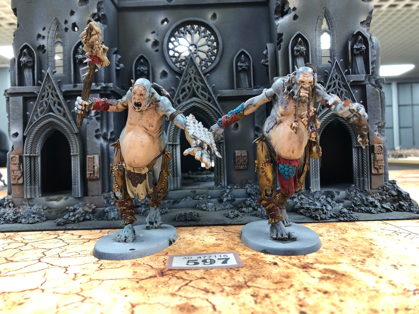 2x Mancrusher Gargants #597 Sons of Behemat AOS Warhammer 40k