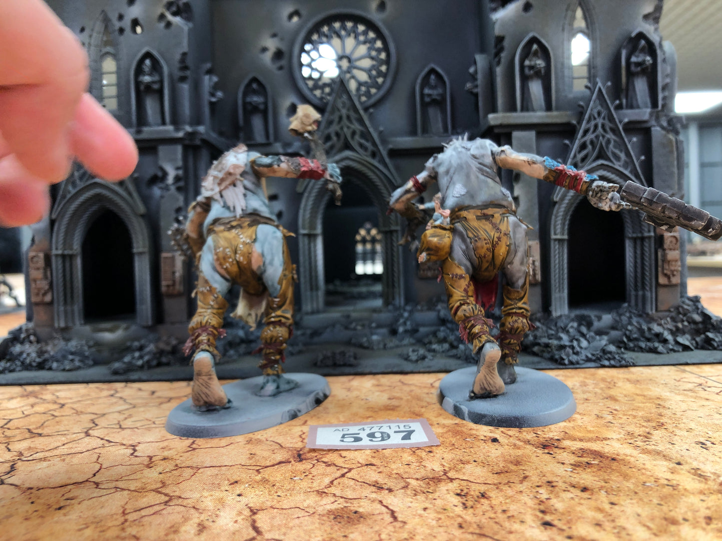 2x Mancrusher Gargants #597 Sons of Behemat AOS Warhammer 40k
