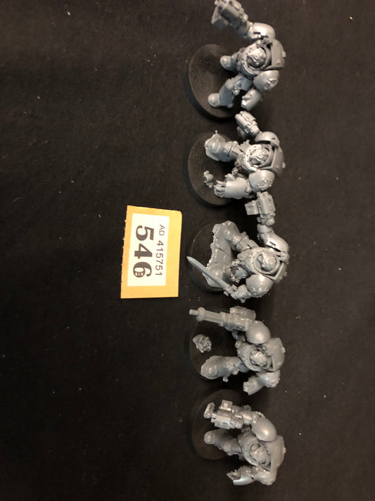 5x Primaris Terminator Squad #546 Space Marines Warhammer 40k