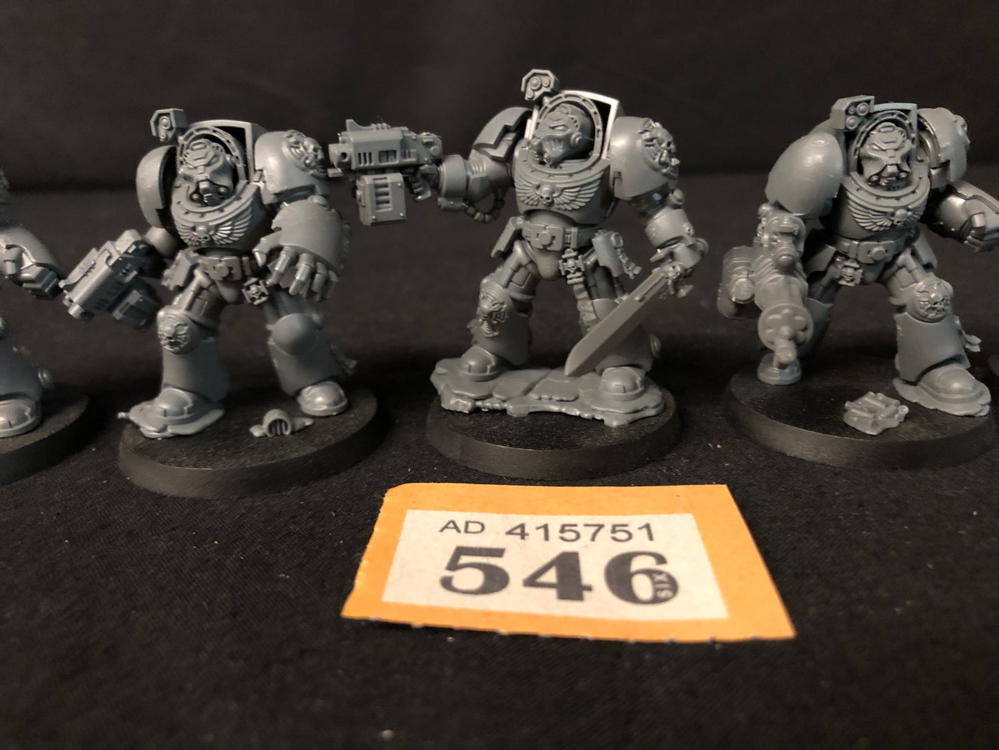 5x Primaris Terminator Squad #546 Space Marines Warhammer 40k