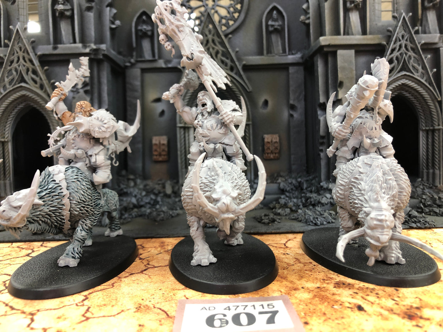 3x Mournfang Pack #607 Ogor Mawtribes AOS Warhammer 40k