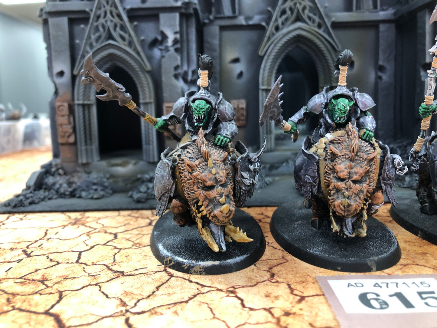3x Gore-Gruntas #615 Orruk Warclans AOS Warhammer 40k