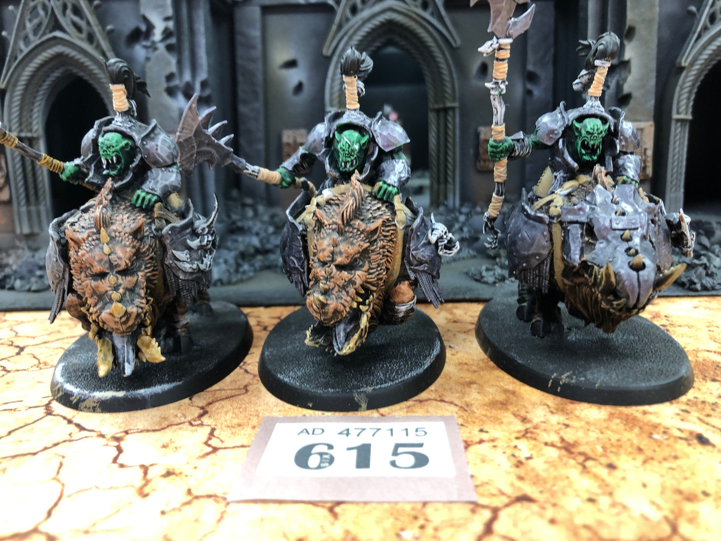 3x Gore-Gruntas #615 Orruk Warclans AOS Warhammer 40k