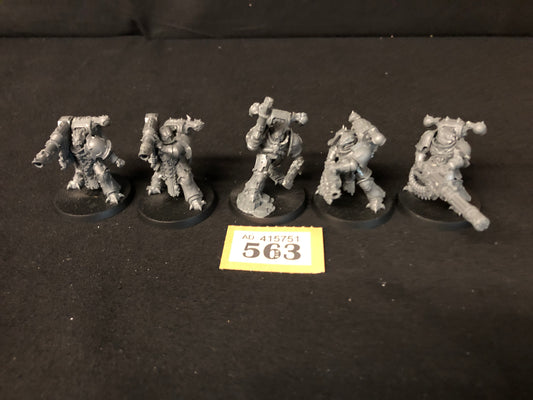 5x Havocs #563 Chaos Space Marines Warhammer 40k