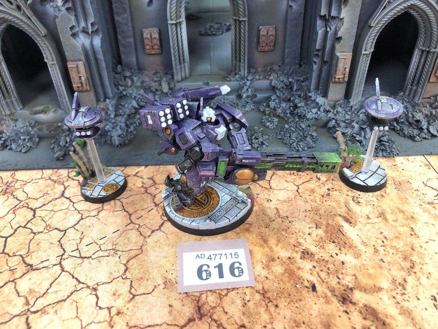 Broadside Battlesuit #616 Well Painted Tau T'au Empire Warhammer 40k