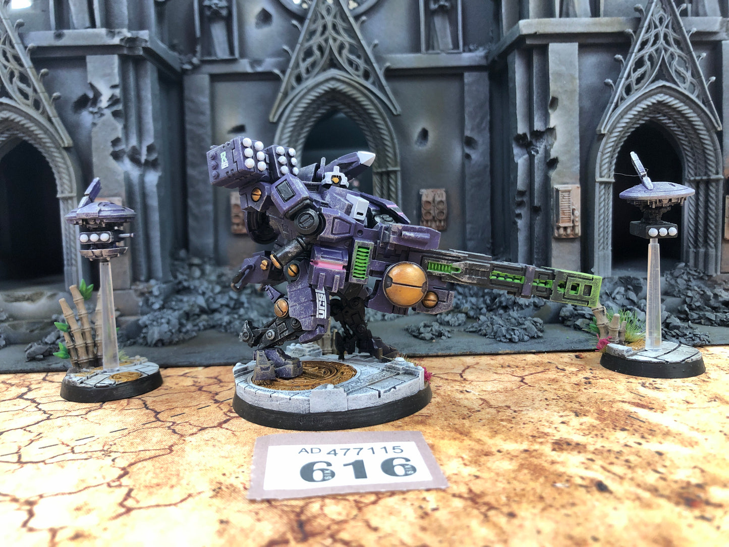 Broadside Battlesuit #616 Well Painted Tau T'au Empire Warhammer 40k