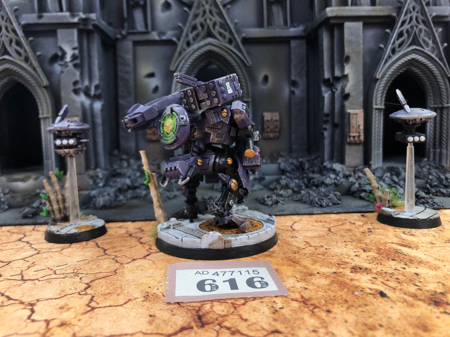 Broadside Battlesuit #616 Well Painted Tau T'au Empire Warhammer 40k