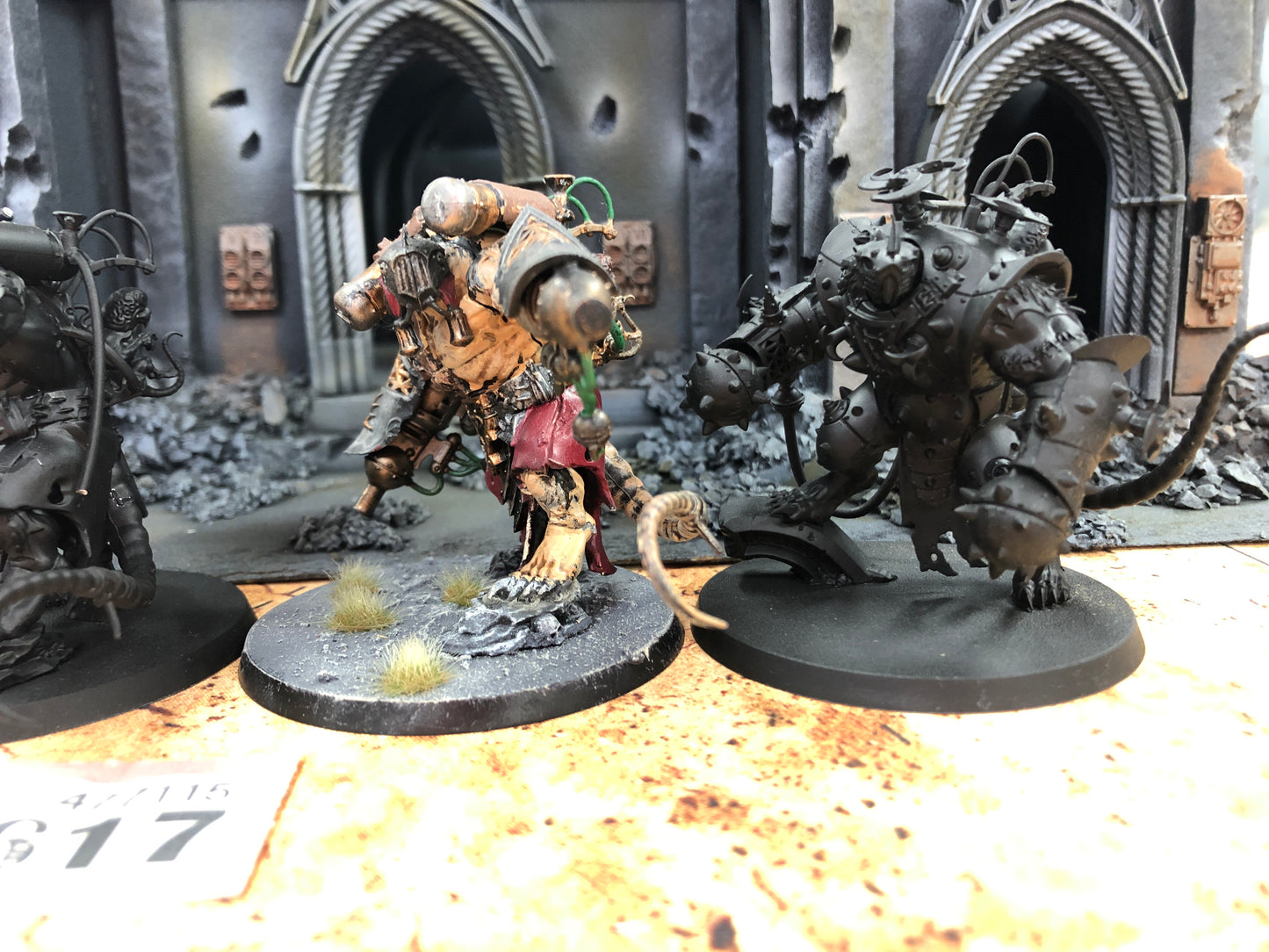 4x Stormfiends #617 Skaven AOS Warhammer 40k