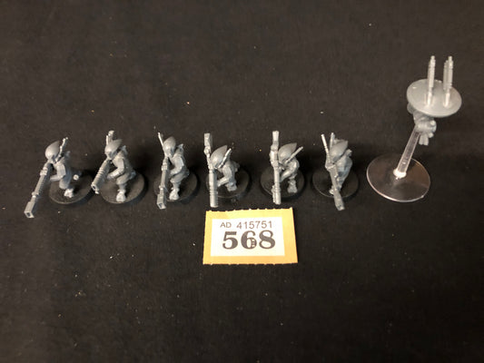 6x Pathfinders #568 Tau T'au Empire Warhammer 40k