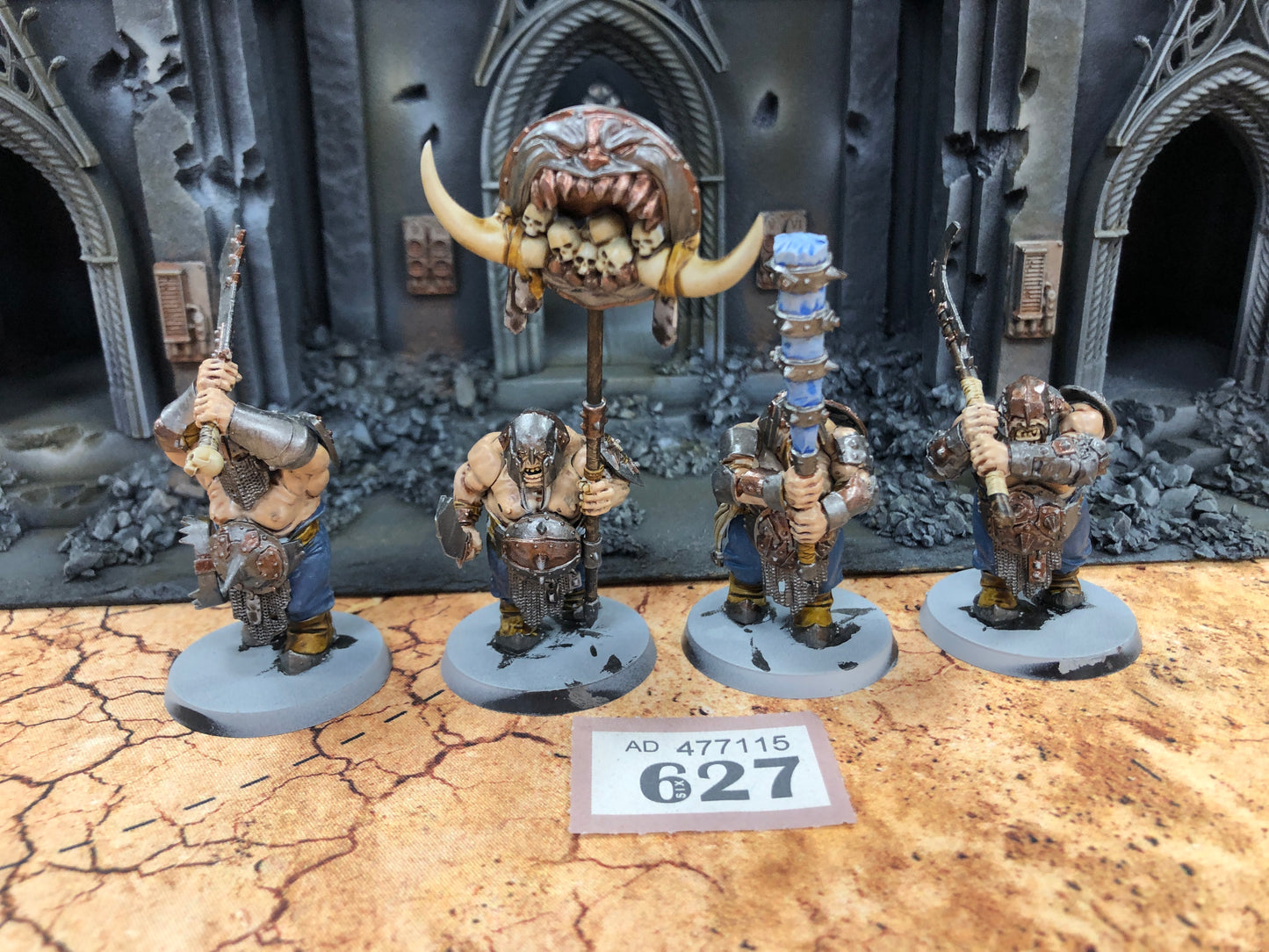 4x Ironguts #627 Ogor Mawtribes AOS Warhammer 40k