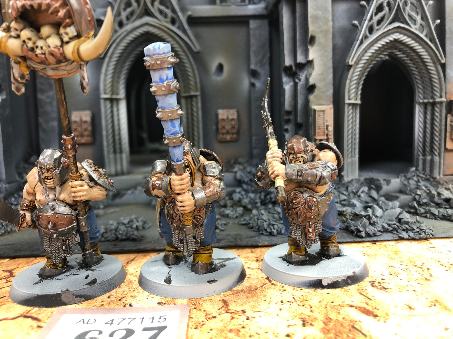 4x Ironguts #627 Ogor Mawtribes AOS Warhammer 40k
