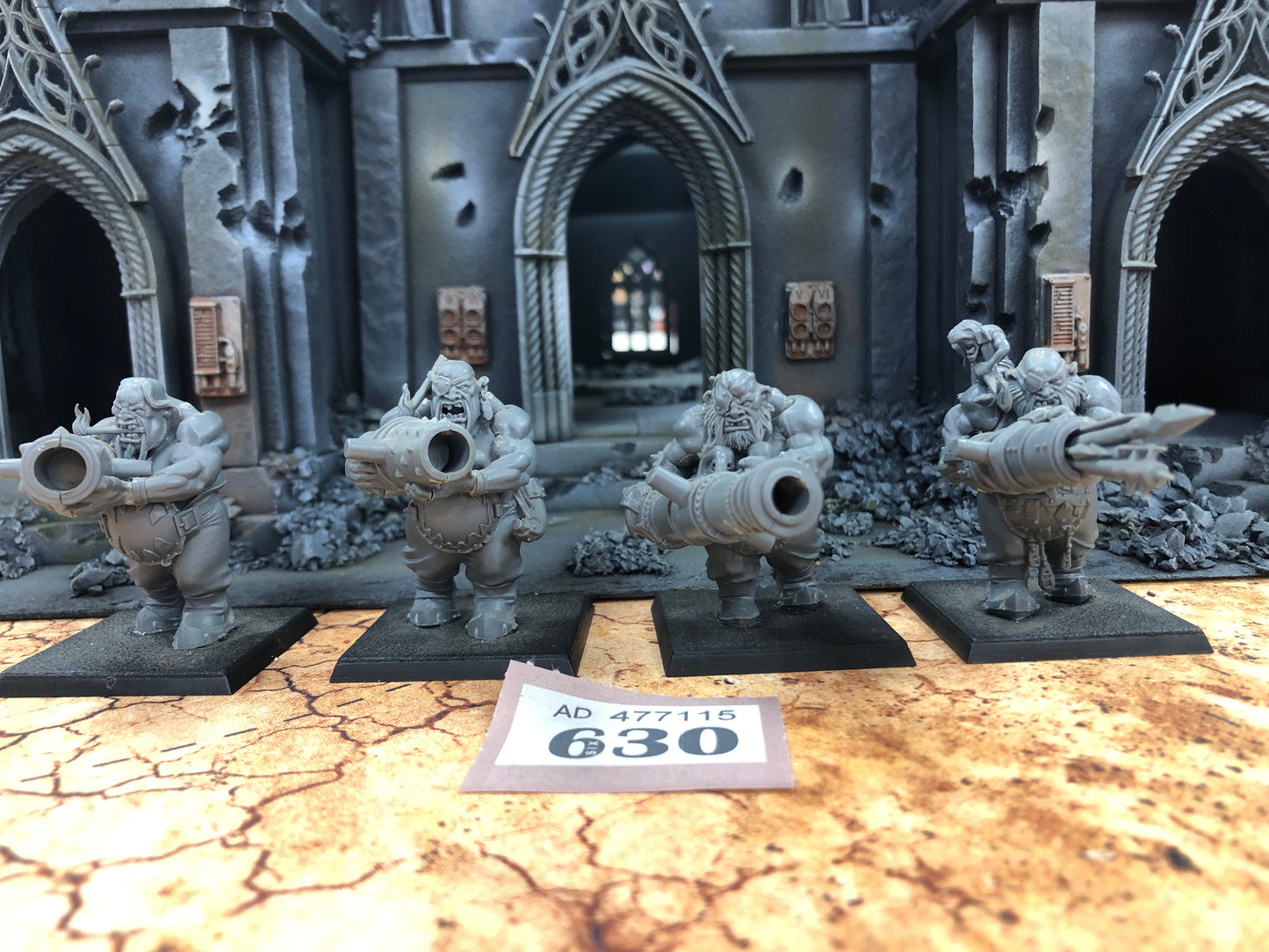 4x Leadbelchers #630 Ogor Mawtribes AOS Warhammer 40k