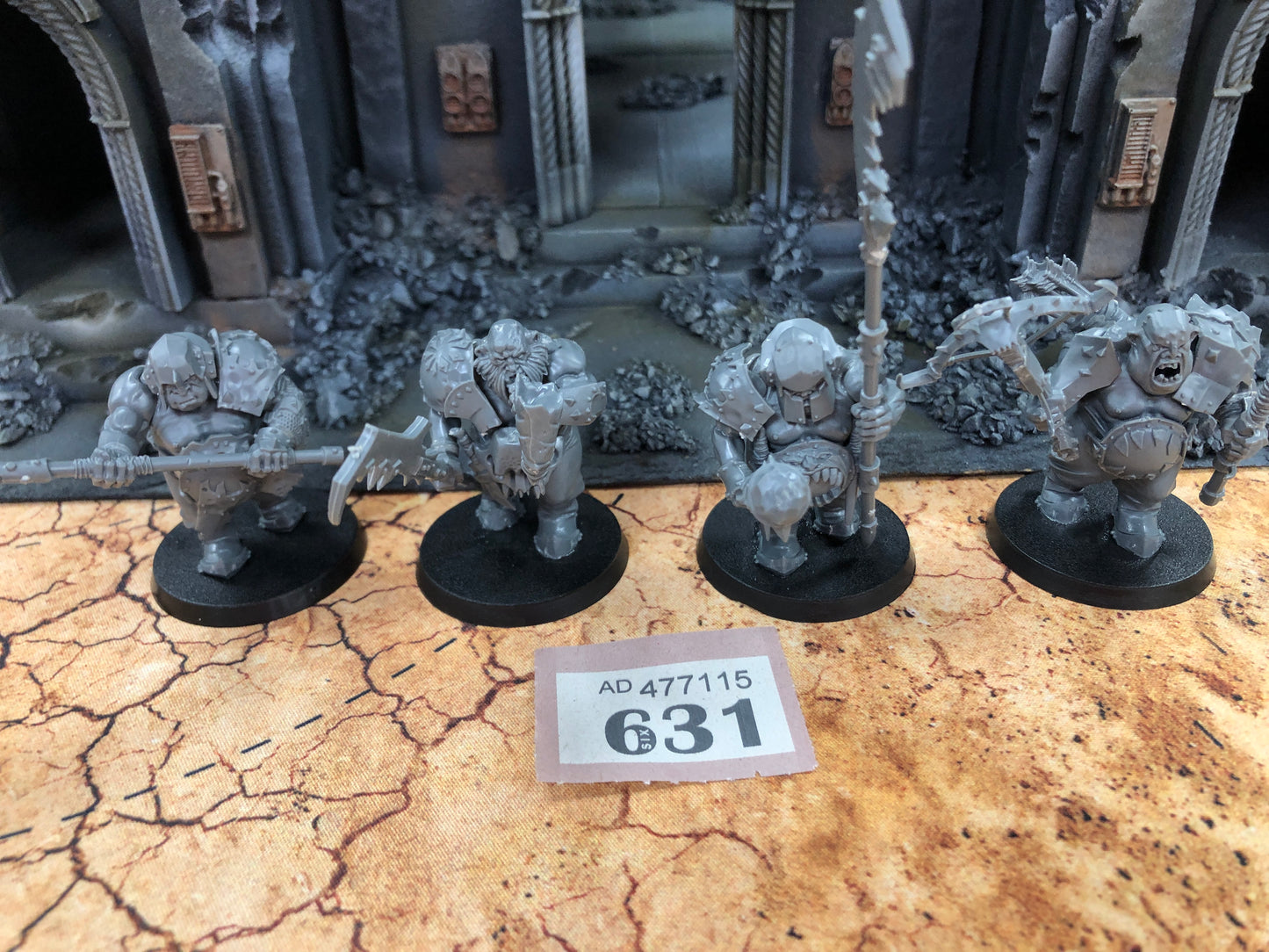 4x Gluttons #631 Ogor Mawtribes AOS Warhammer 40k