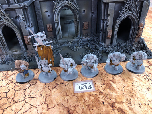 6x Gluttons #633 Ogor Mawtribes AOS Warhammer 40k