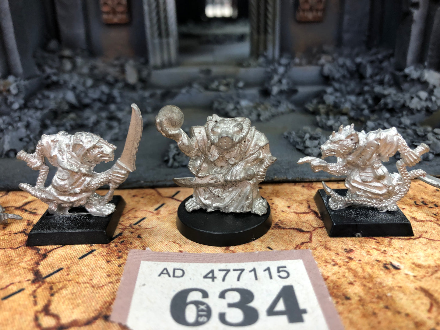 5x OOP x4 packmasters / beast masters x1 poison wind globadier #634 Skaven AOS Warhammer 40k