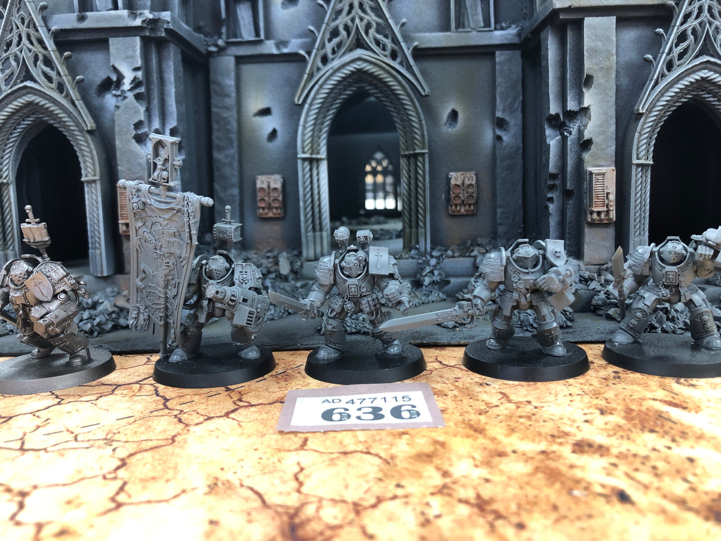 5x Terminators Squad #636 Grey Knights Space Marines Warhammer 40k