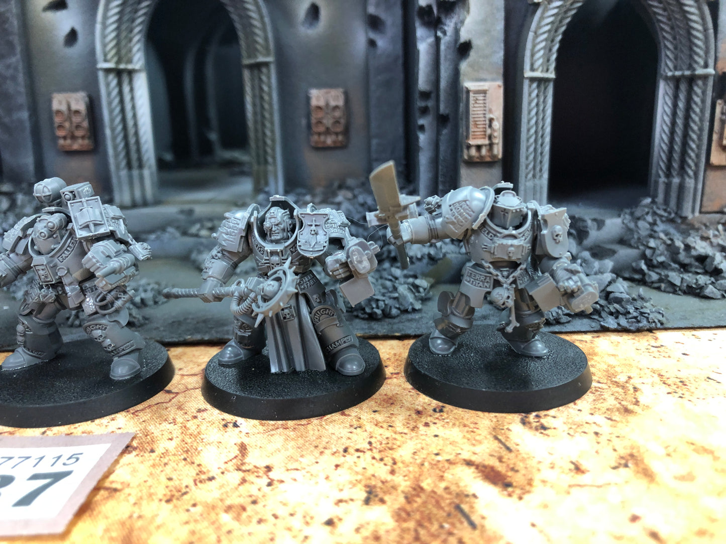 5x Paladins Terminators #637 Grey Knights Space Marines Warhammer 40k
