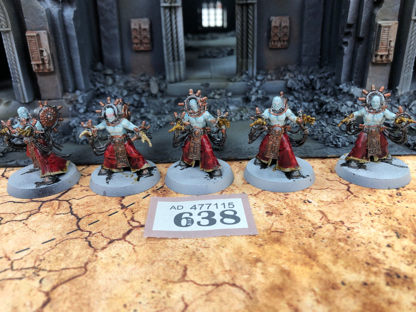 5x Electro-Priests #638 Adeptus Mechanicus Warhammer 40k