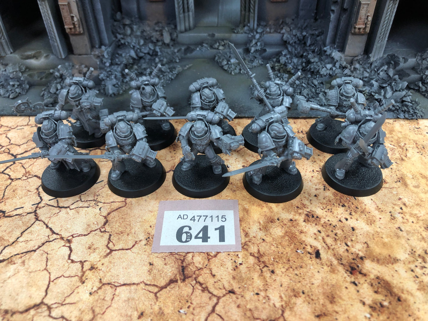 10x Strike Squad #641 Grey Knights Space Marines Warhammer 40k