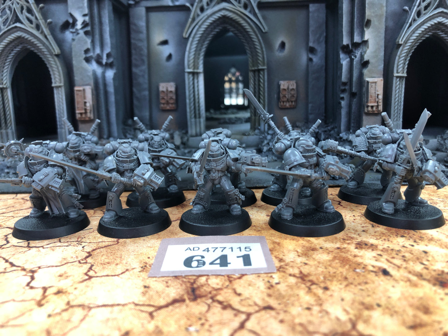 10x Strike Squad #641 Grey Knights Space Marines Warhammer 40k