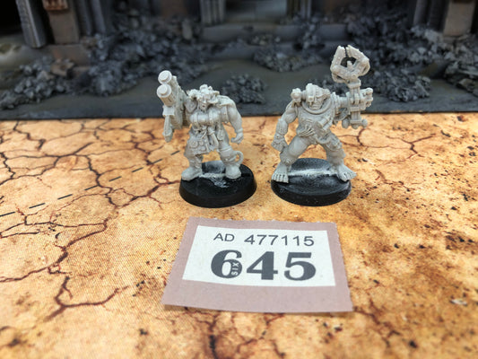 2x Servitors OOP #645 Adeptus Mechanicus Warhammer 40k