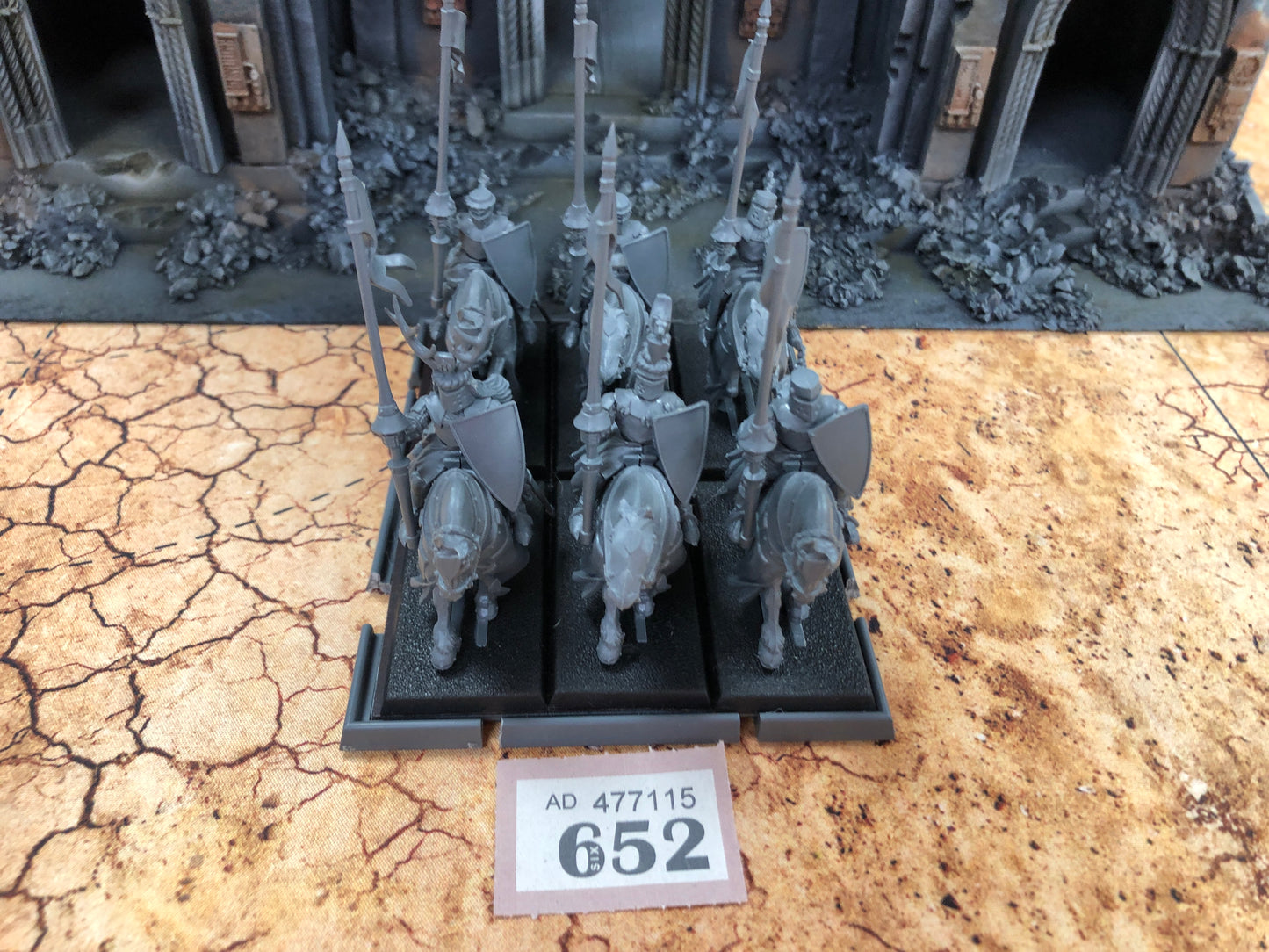 6x Knights Errant #652 Kingdoms of Bretonnia Old World Fantasy Warhammer 40k