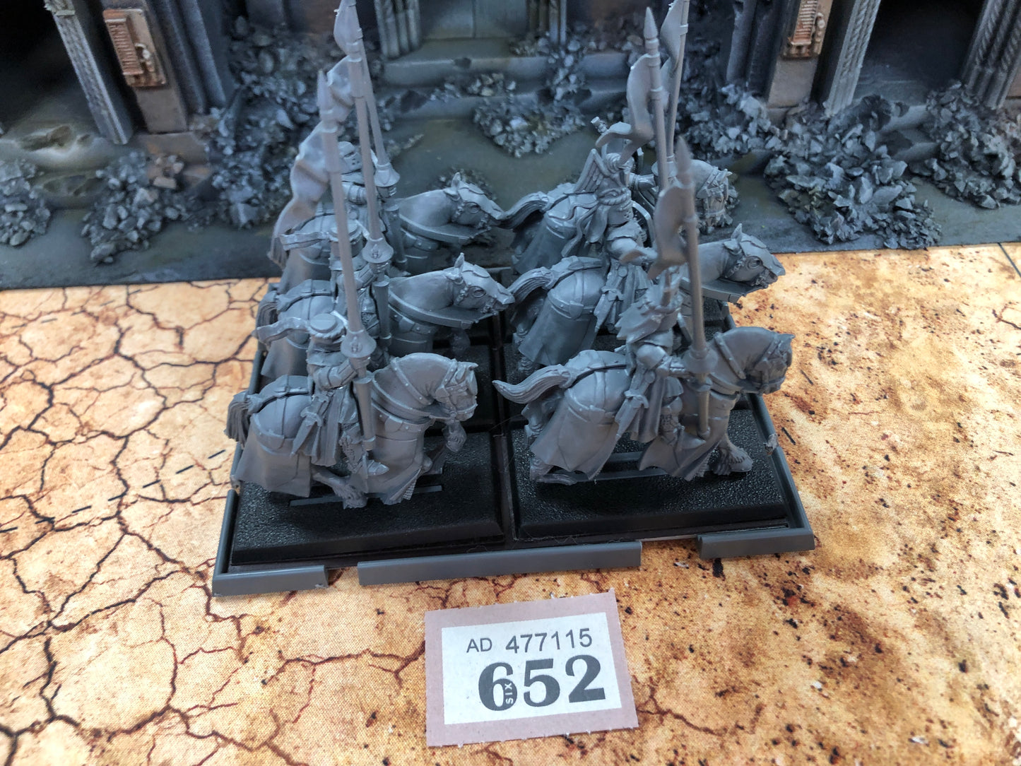 6x Knights Errant #652 Kingdoms of Bretonnia Old World Fantasy Warhammer 40k