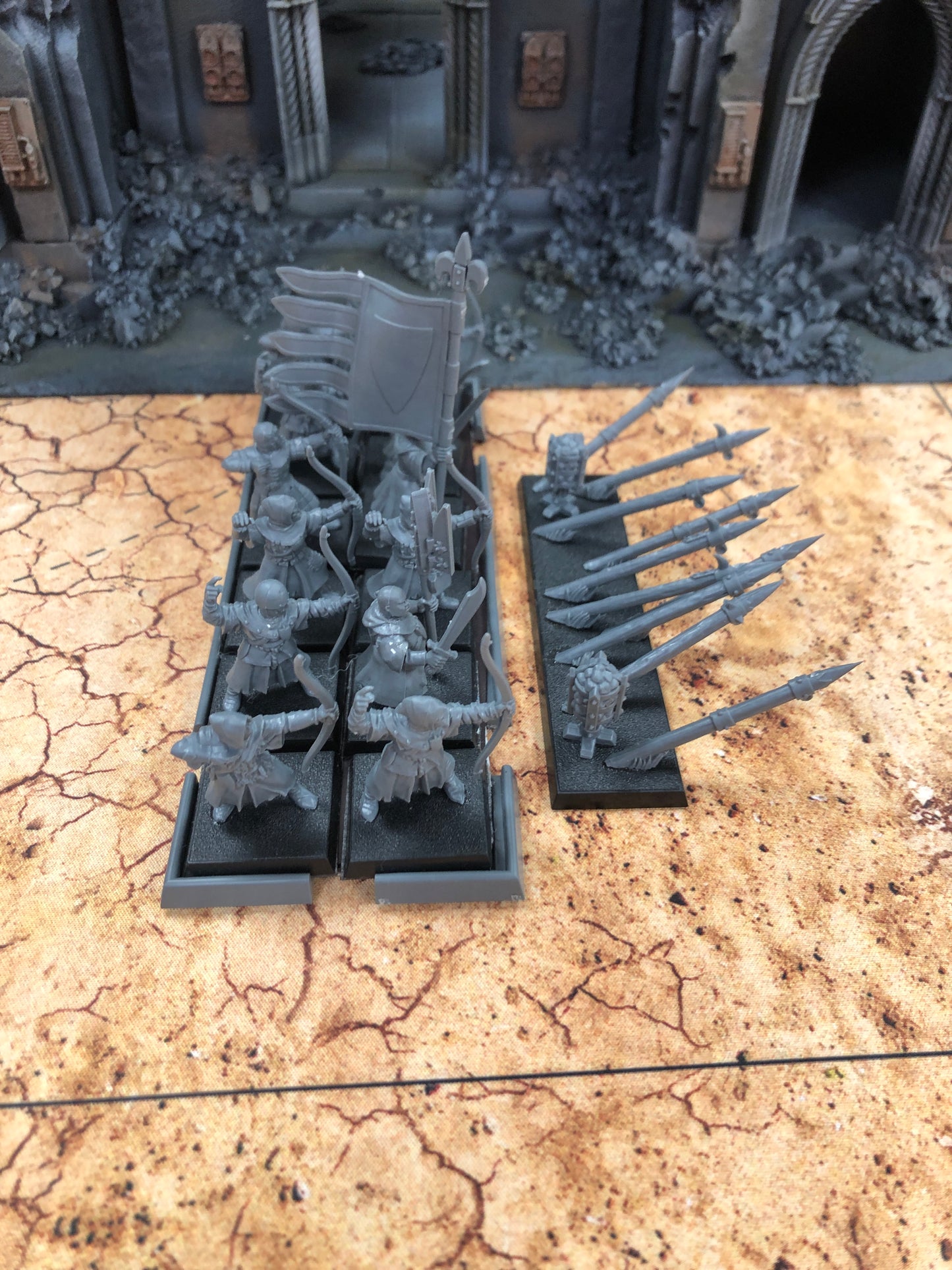 10x Archers #654 Kingdoms of Bretonnia Old World Fantasy Warhammer 40k