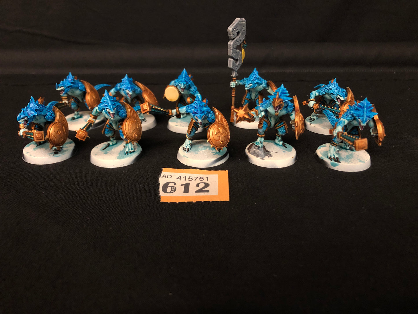 10x Saurus Warriors #612 Seraphon AOS Warhammer 40k