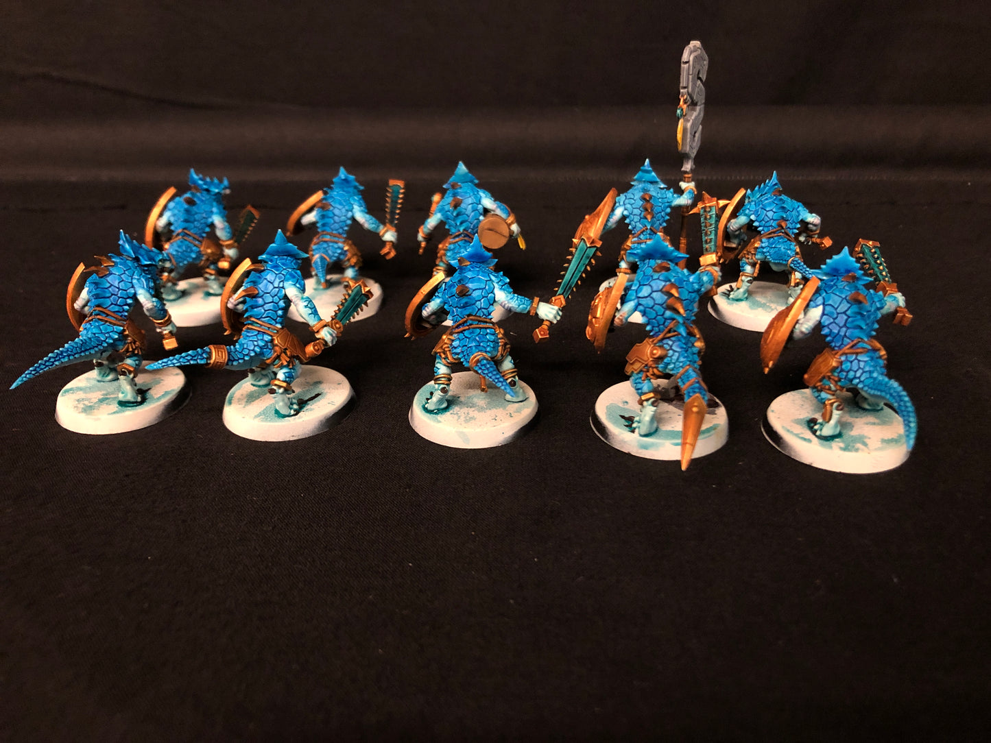 10x Saurus Warriors #612 Seraphon AOS Warhammer 40k
