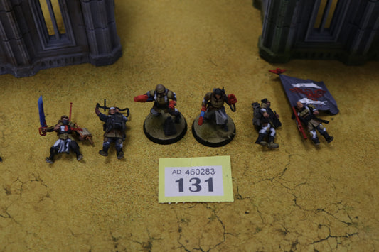 6x Command Squad #131 Astra Militarum Warhammer 40k