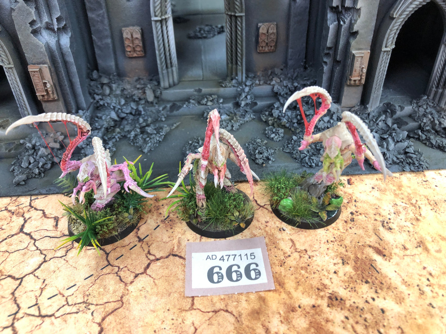 3x Von Ryan's Leapers #666 Very Well Painted Tyranids Warhammer 40k