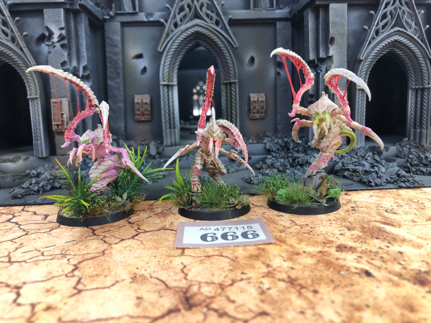 3x Von Ryan's Leapers #666 Very Well Painted Tyranids Warhammer 40k